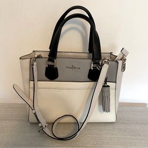 COLE HAAN medium leather satchel